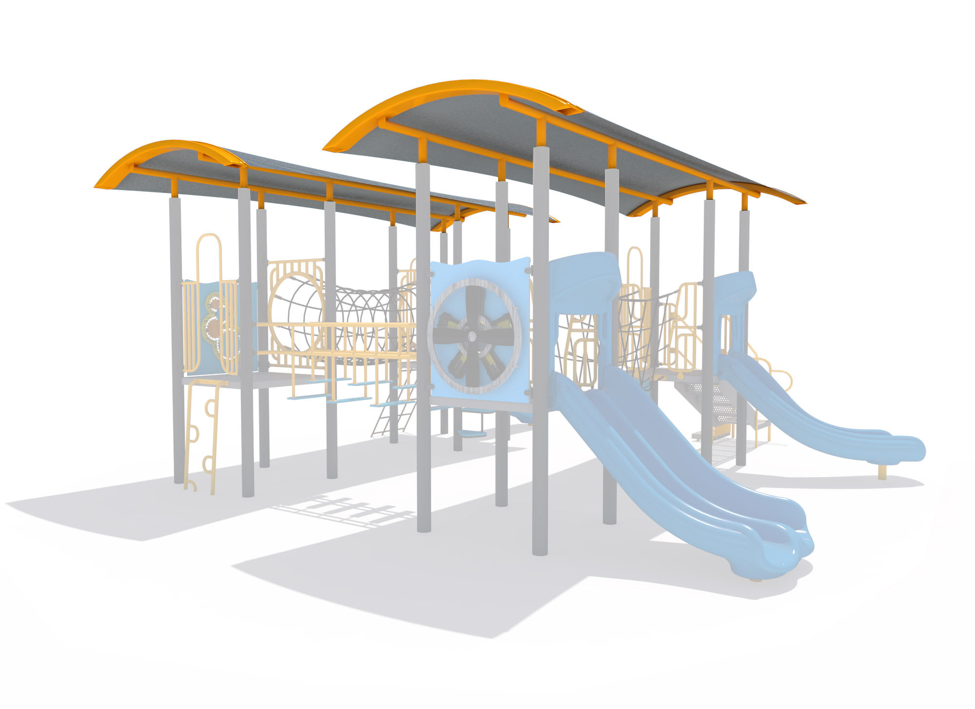 Barrel Vaulted Integrated Shade